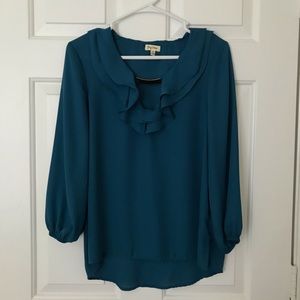 Medium Blue Blouse